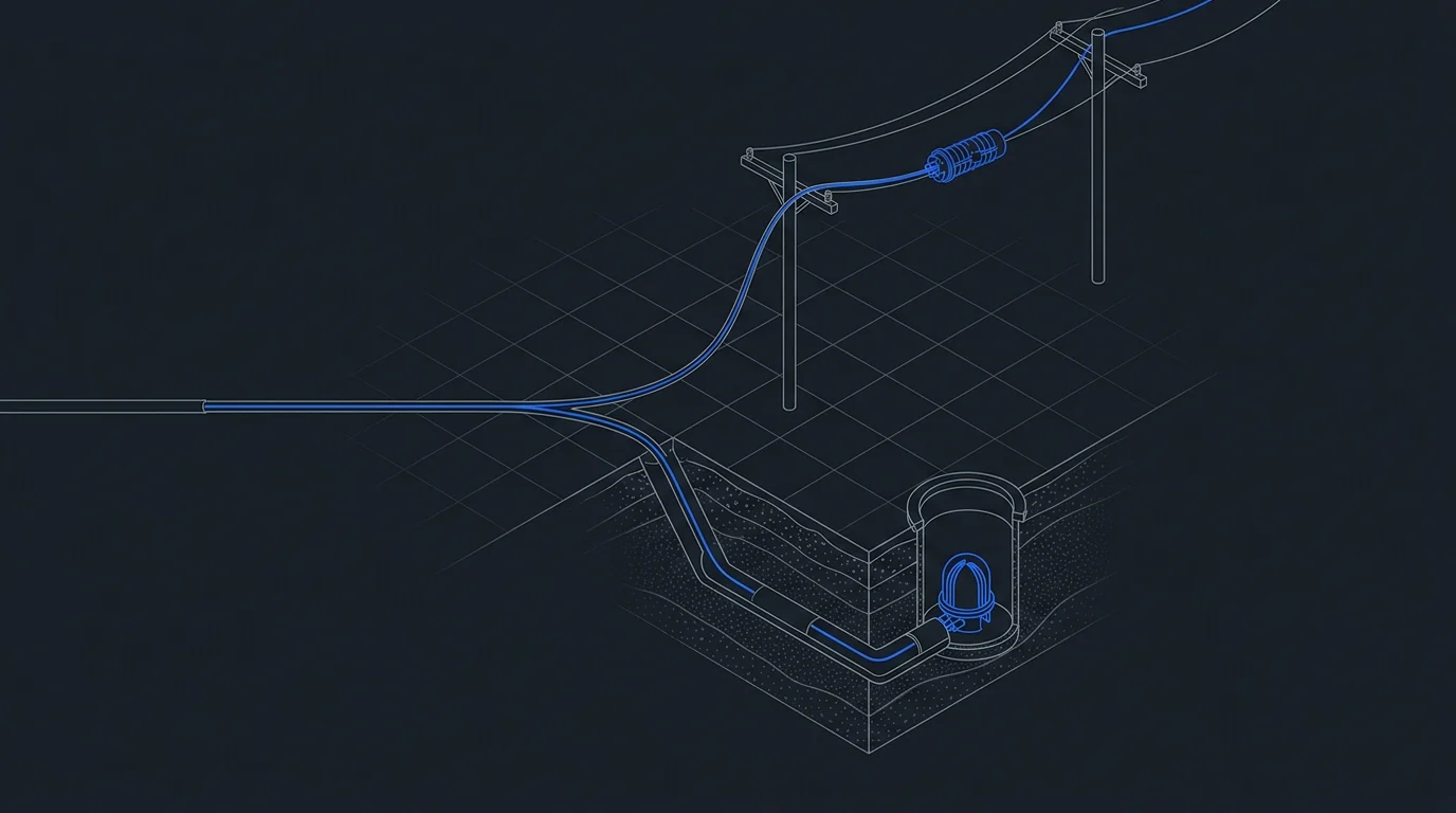 Aerial vs Underground Splice Closure | TTI Fiber