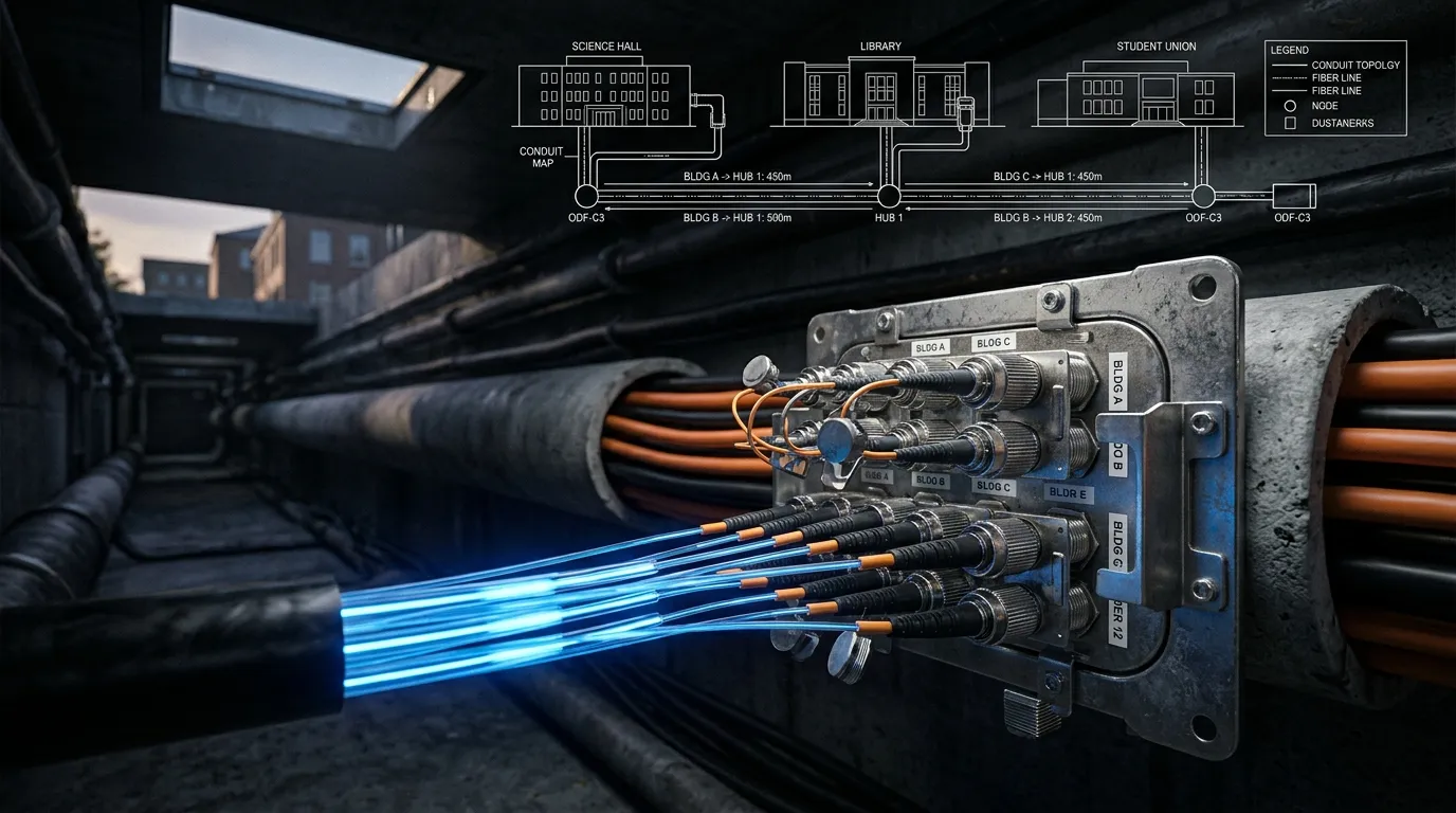 Campus Fiber Network Design: A Beginner's Guide