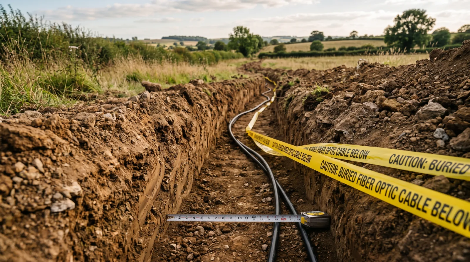 How Deep Should We Bury Fiber Optic Cable?