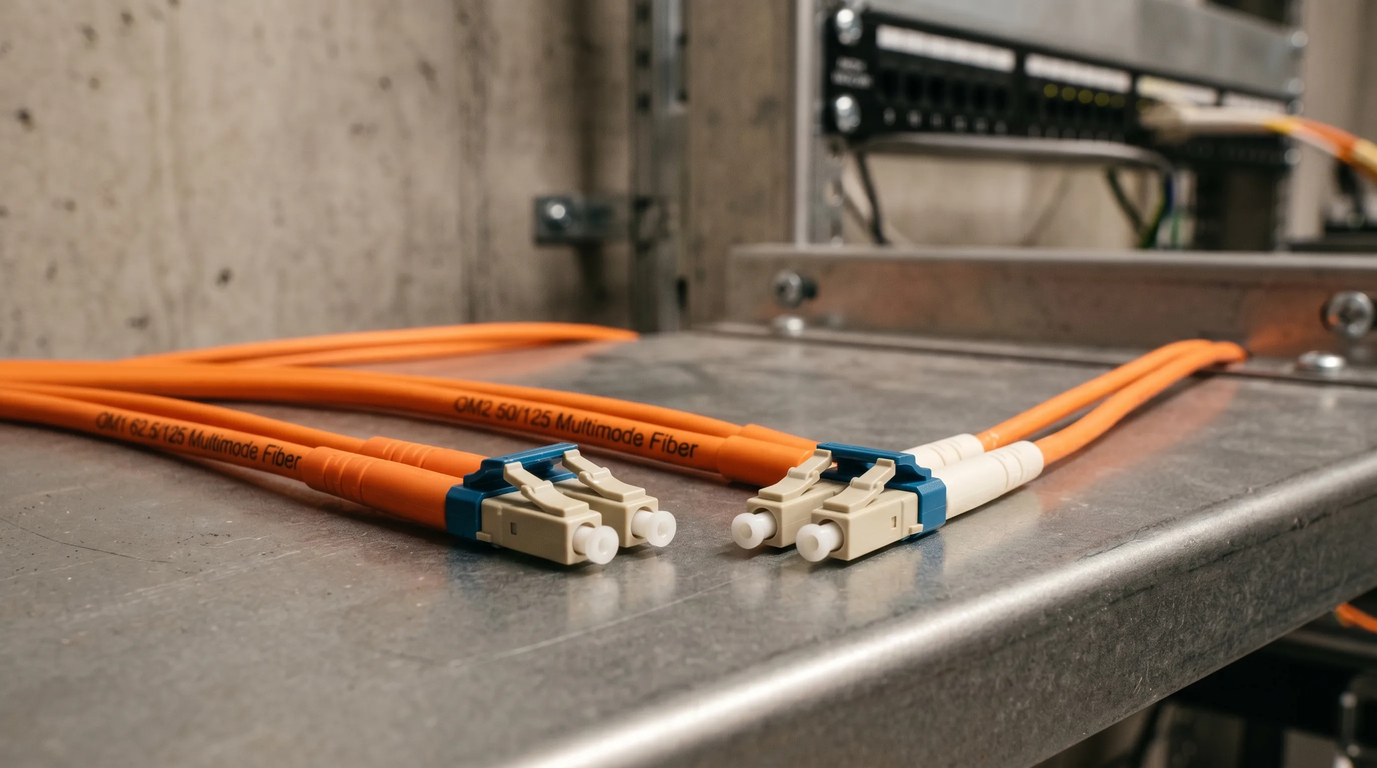 OM1 vs. OM2 Fiber Optic Cables
